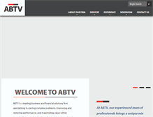 Tablet Screenshot of abtv.com